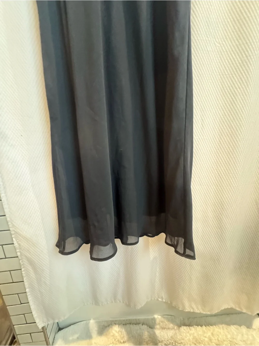 Abercrombie & Fitch Black Maxi Dress with Twisted Straps